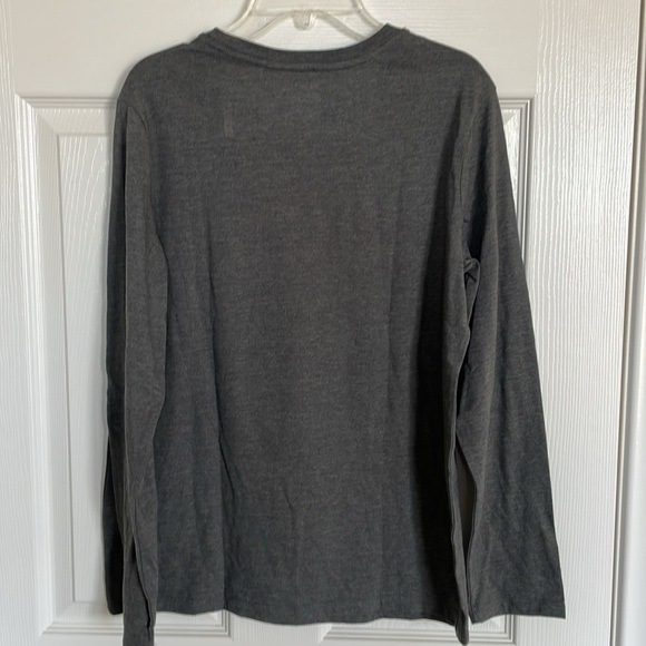 New! Boys' Long Sleeve 'Shark Bait' Graphic T-Shirt Charcoal Gray Size XL - Picture 7 of 7